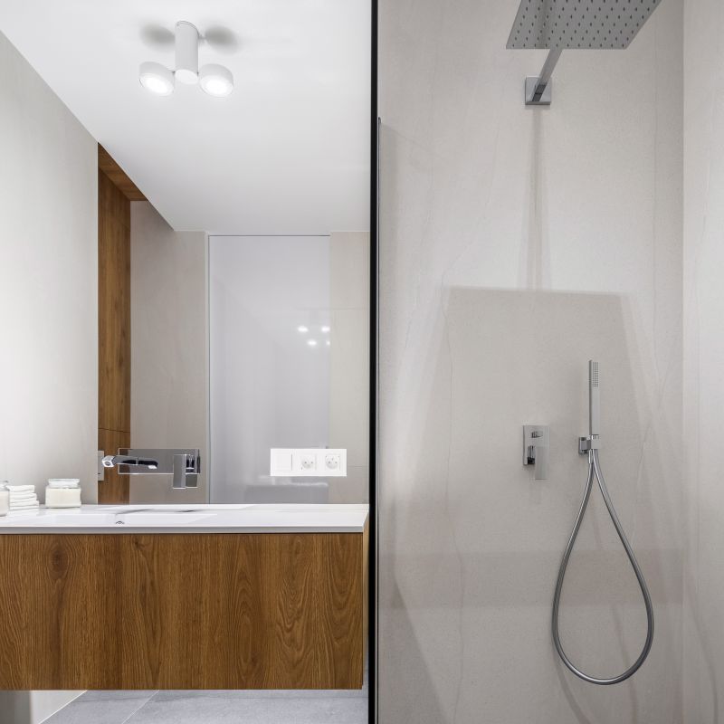 Modern Shower Setup